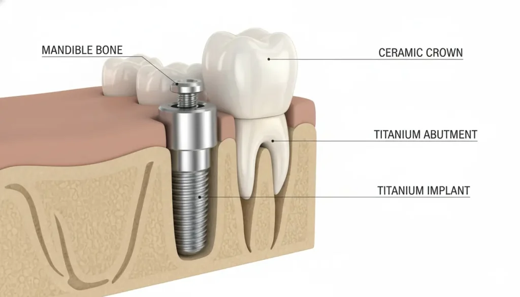 ایمپلنت دندان سعادت آباد
