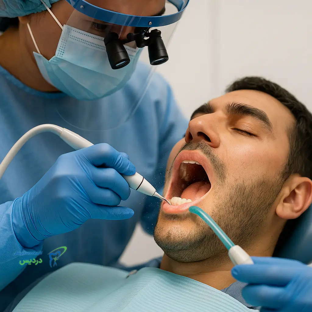 آیا جرم گیری دندان ضرر دارد