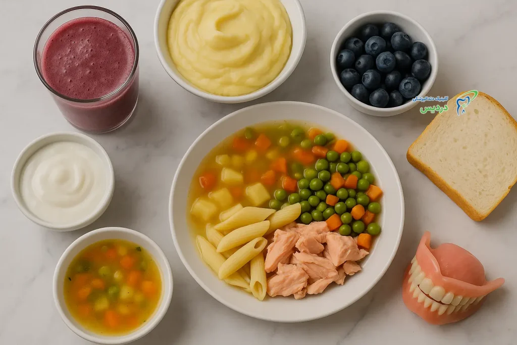 غذا های مجاز بعد از کامپوزیت