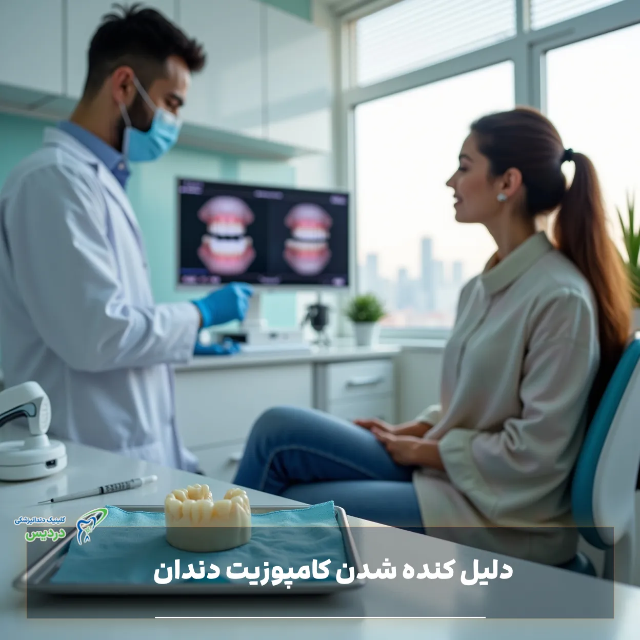 علت و دلیل کنده شدن کامپوزیت دندان و راه حل