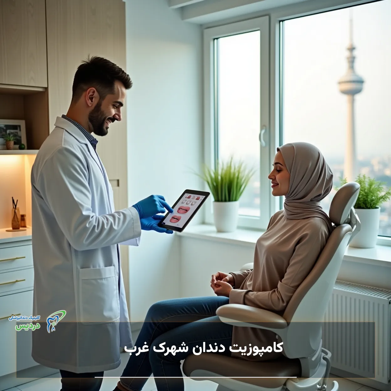 کامپوزیت دندان شهرک غرب - کلینیک دندانپزشکی دُردیس
