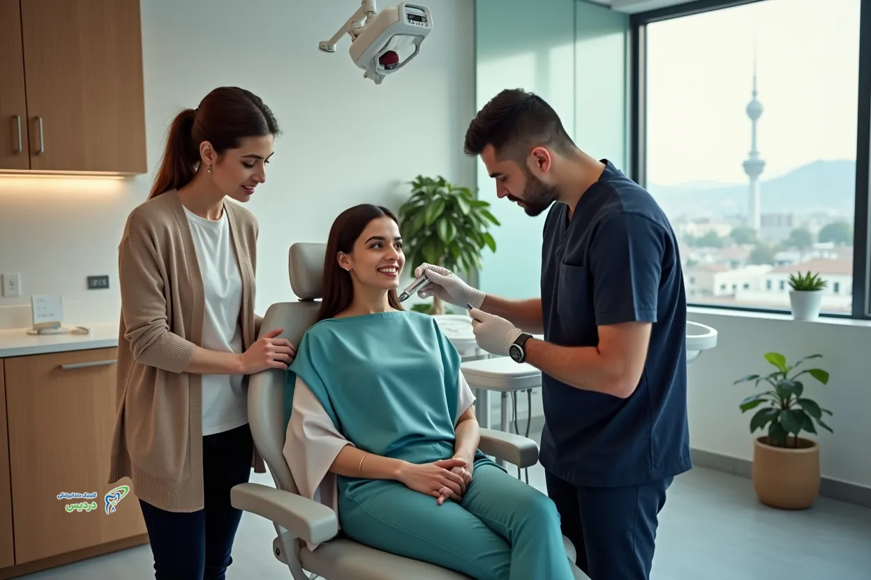 نمونه ونیر کامپوزیت در غرب تهران - کلینیک دندانپزشکی دُردیس