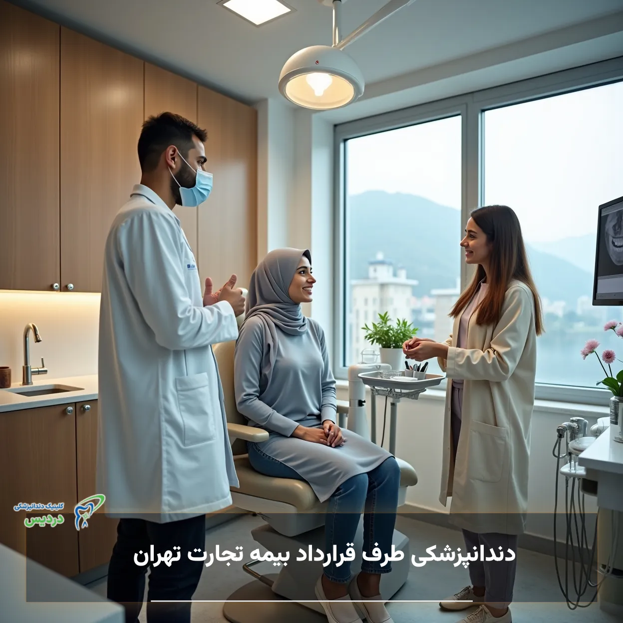 دندانپزشکی طرف قرارداد بیمه تجارت تهران - راهنمای کامل پوشش و مدارک