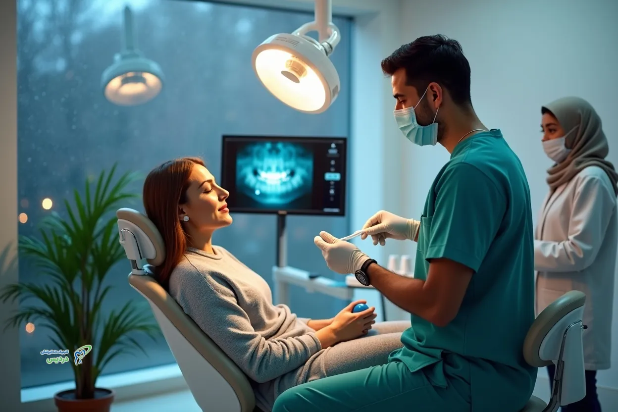 علت درد بعد از عصب کشی دندان