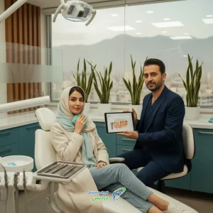 ورم بعد از ایمپلنت دندان طبیعی