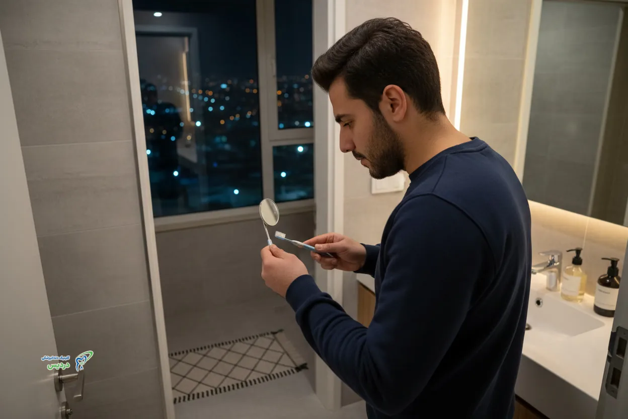 روش صحیح مسواک زدن اطراف ایمپلنت با مسواک نرم