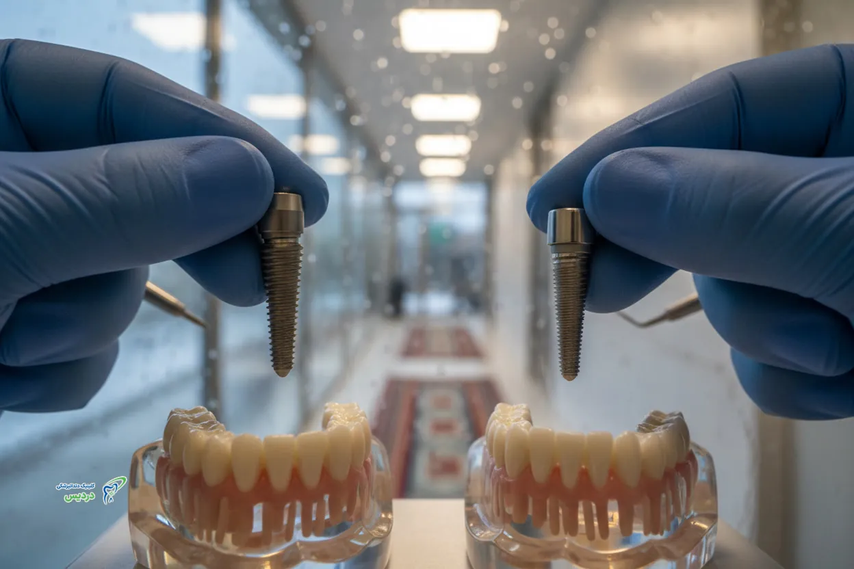 تشخیص ایمپلنت کره ای و سوئیسی و بررسی اصالت