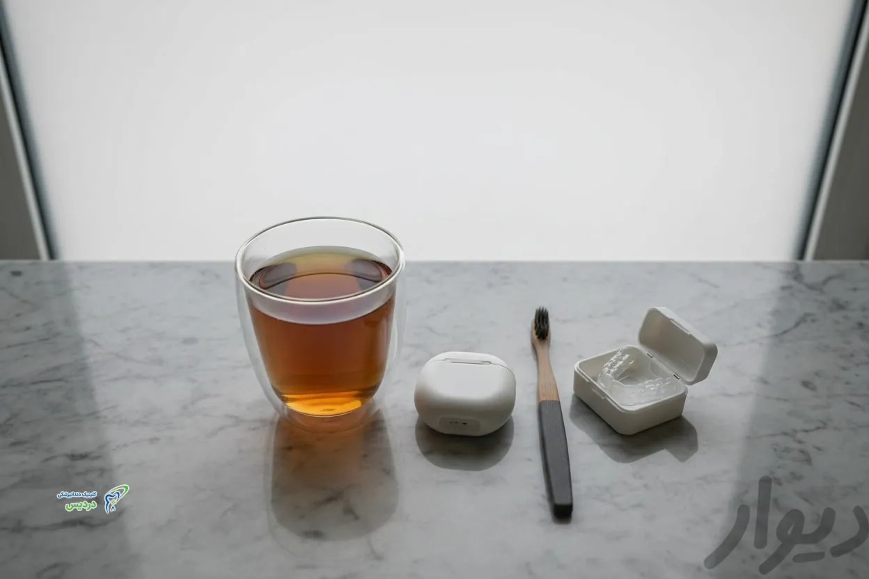 زمان مناسب خوردن چای بعد از روکش دندان و رعایت دمای ولرم برای کاهش حساسیت