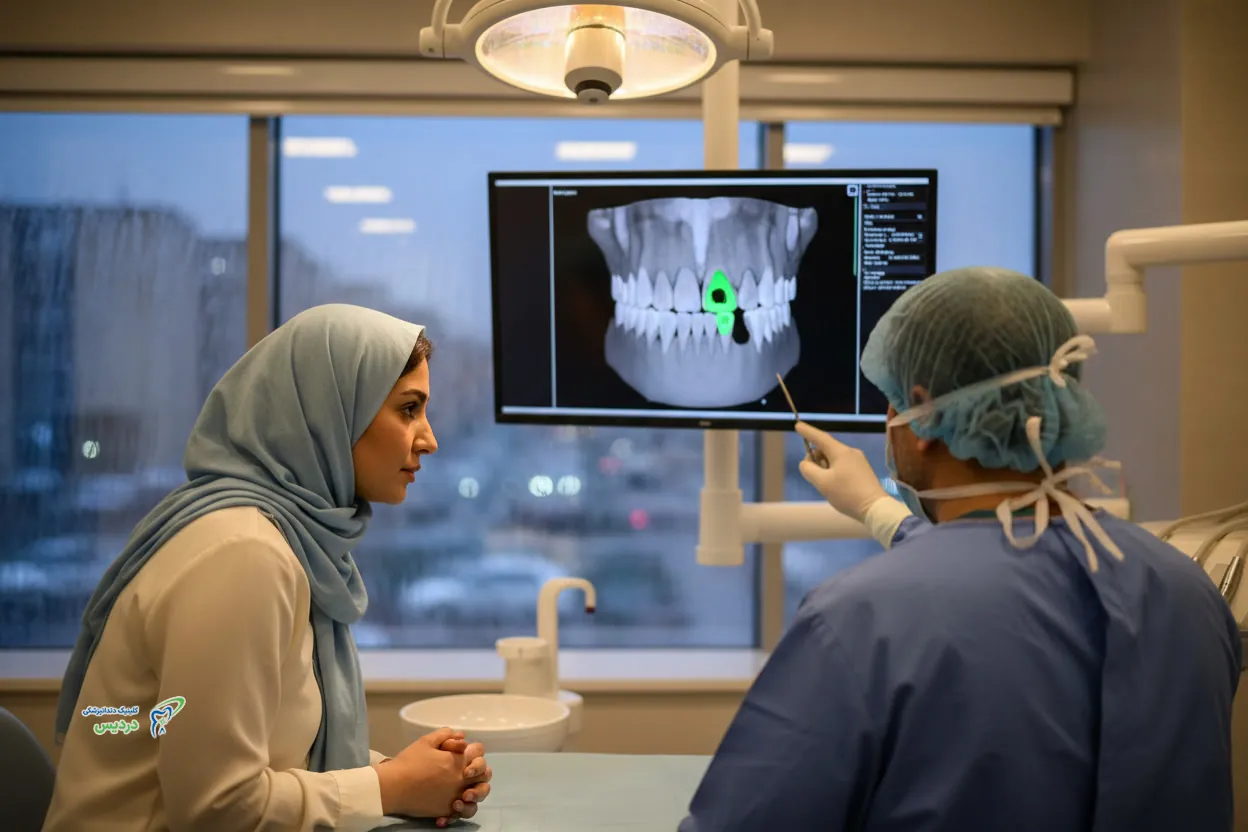 ایمپلنت دندان کشیده شده پس از چند ماه