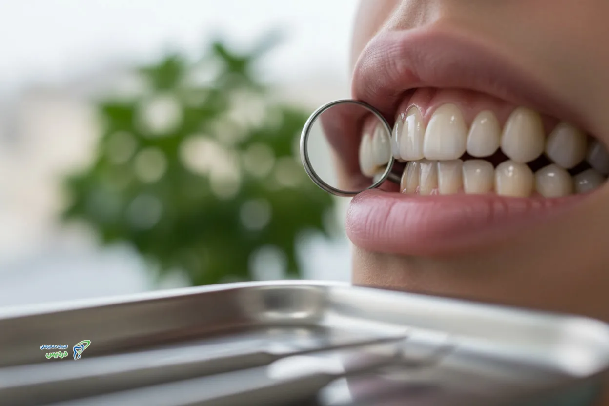 پیشگیری از تیره شدن لثه در ایمپلنت دندان جلو