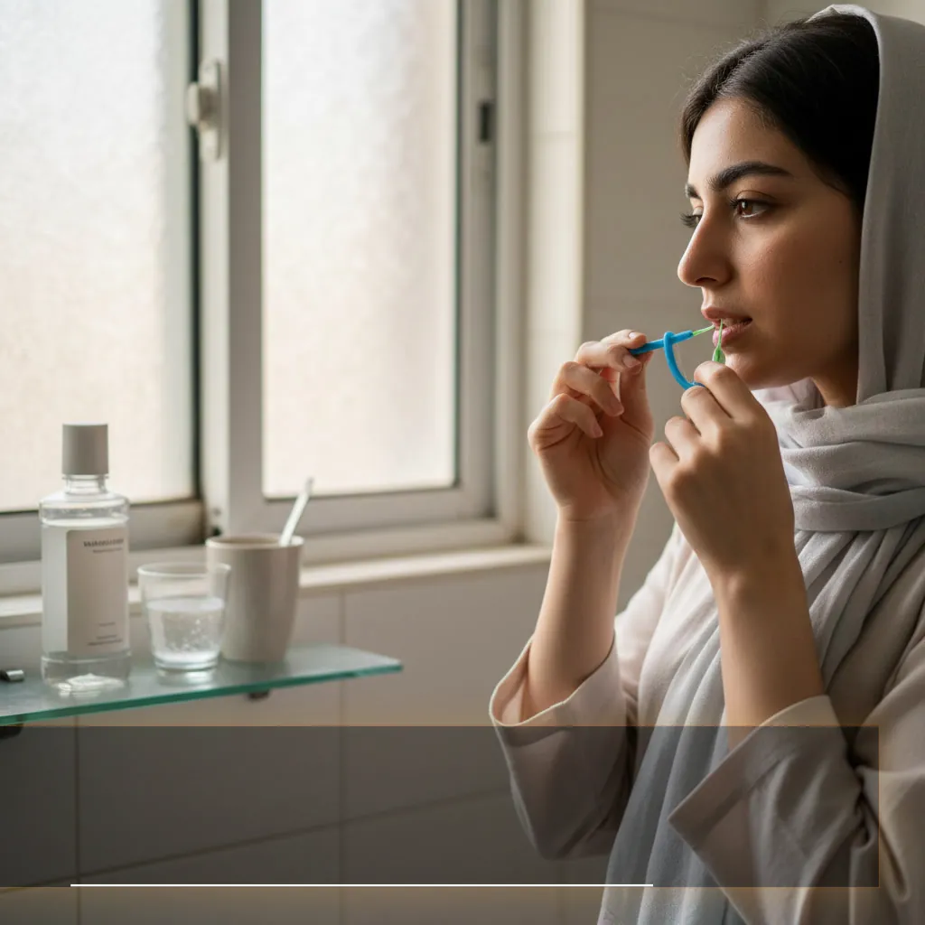 از بین بردن بوی روکش دندان با رعایت بهداشت و بررسی علت