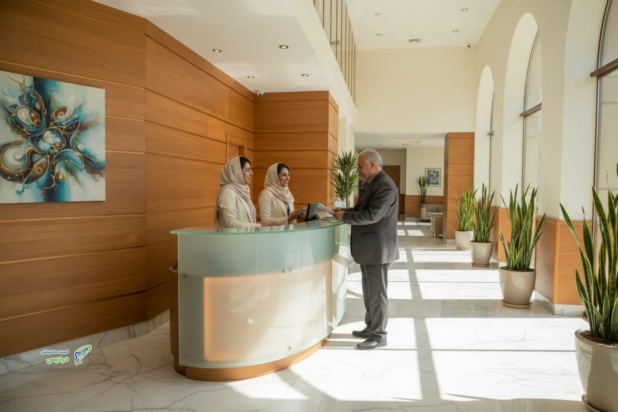 محیط و امکانات کلینیک دردیس در سعادت آباد