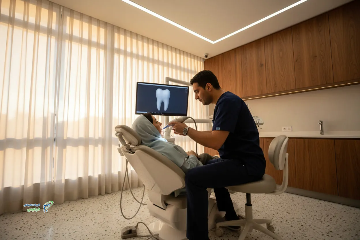 مدت زمان قالب گیری ایمپلنت و زمان آماده شدن روکش در لابراتوار