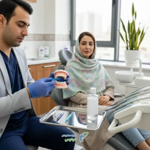 چگونه بوی روکش دندان را از بین ببریم