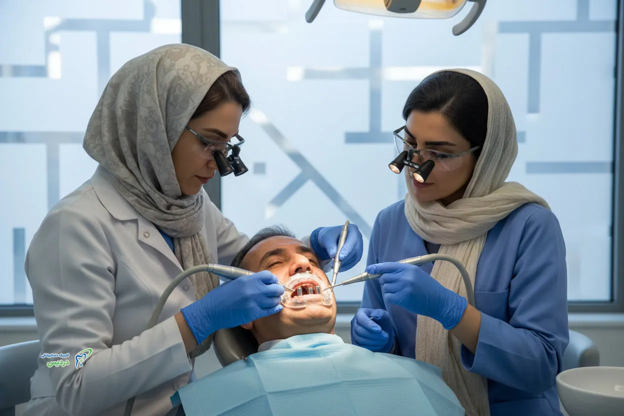 ایمپلنت دندان بدون جراحی با برنامه ریزی و تصویربرداری دقیق