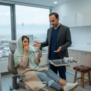 پشیمانی بعد از کامپوزیت دندان