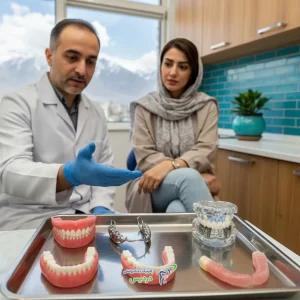 انواع پروتز دندان متحرک