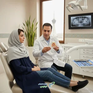 عوارض روکش دندان بدون عصب کشی