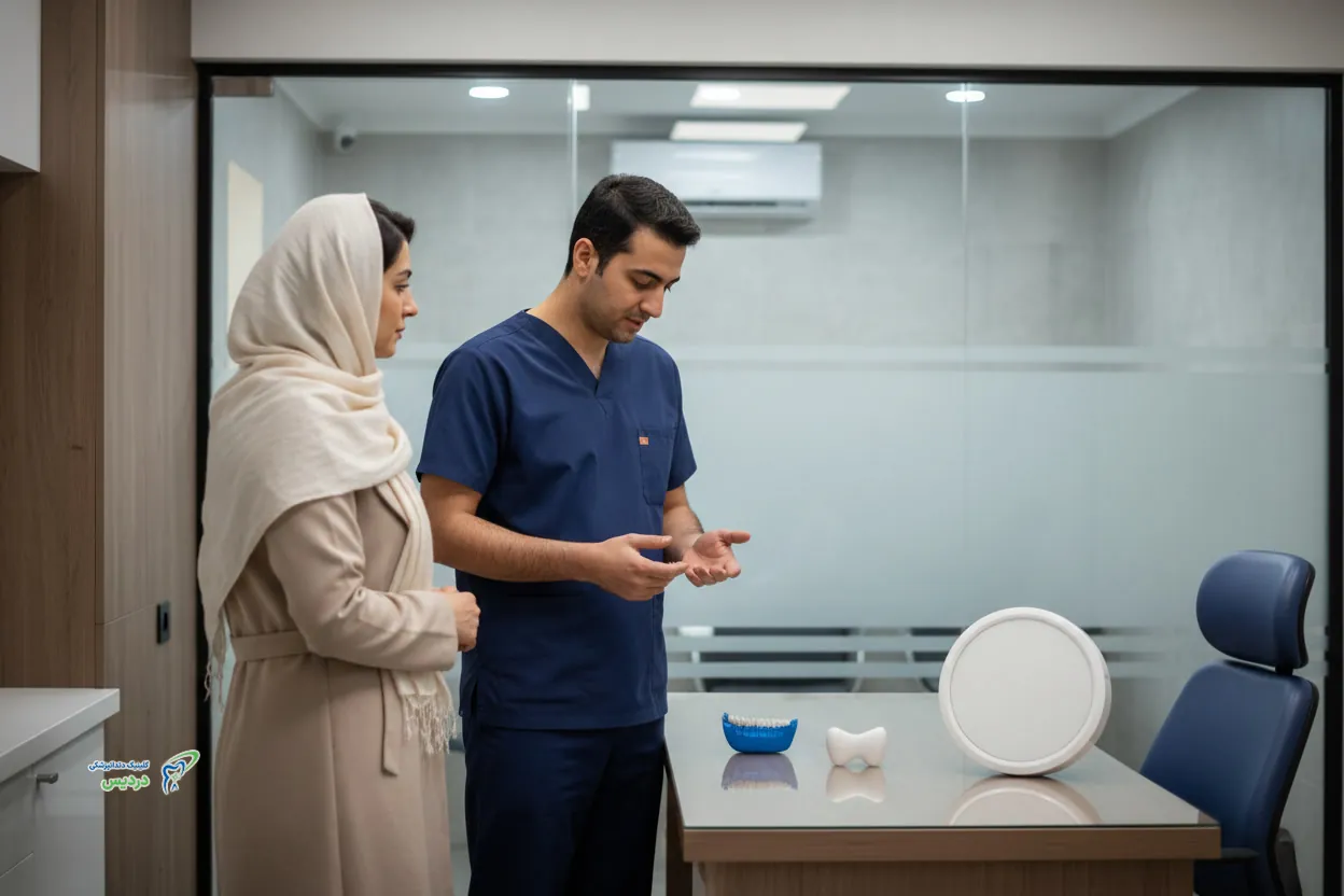 فرآیند ساخت روکش دندان در لابراتوار