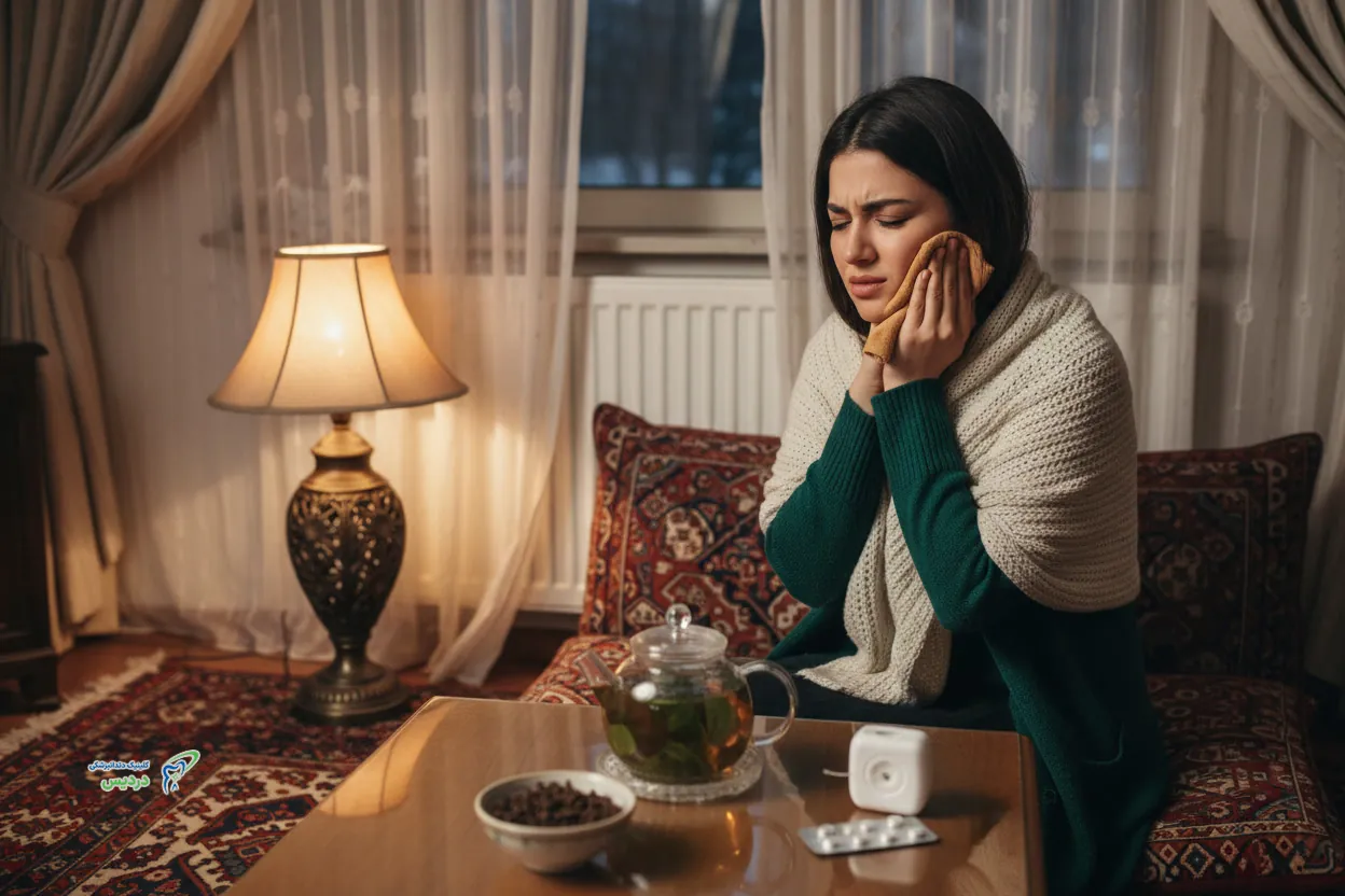 تحلیل استخوان اطراف ریشه و عوارض عصب کشی نکردن دندان
