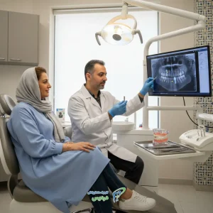 ایمپلنت دندان برای فک بالا ضعیف