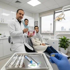 چرا کامپوزیت دندان میریزد