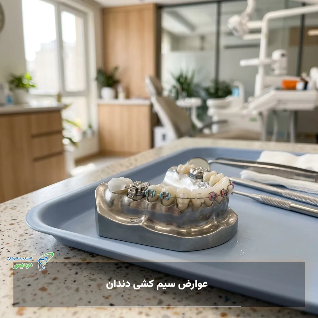 عوارض و مراقبت‌های ارتودنسی ثابت