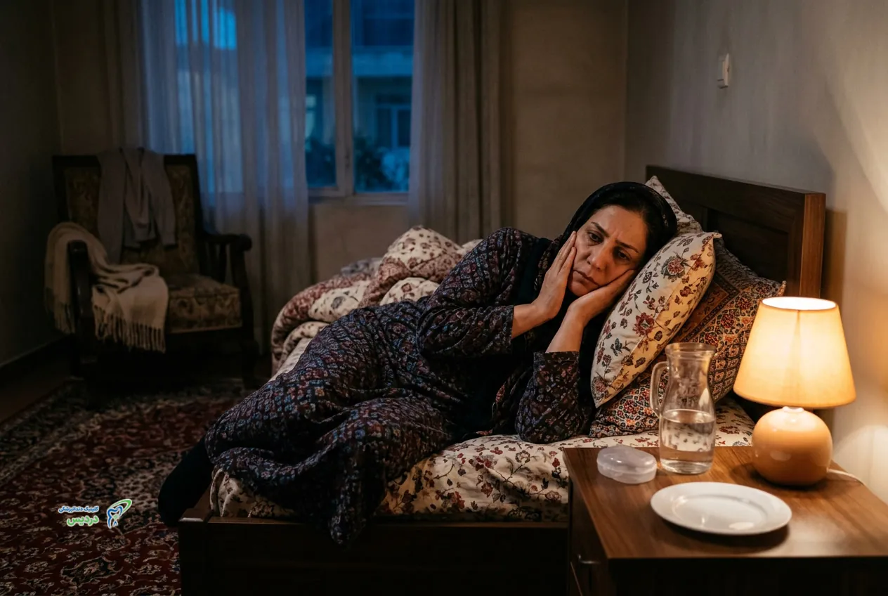 معاینه دندانپزشکی برای تشخیص علت دندان‌درد هورمونی