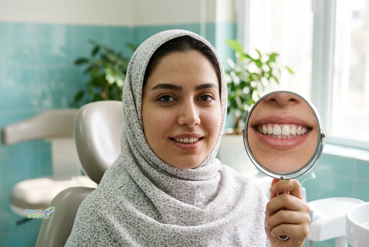 موارد نامناسب کامپوزیت برای دندان‌های کج