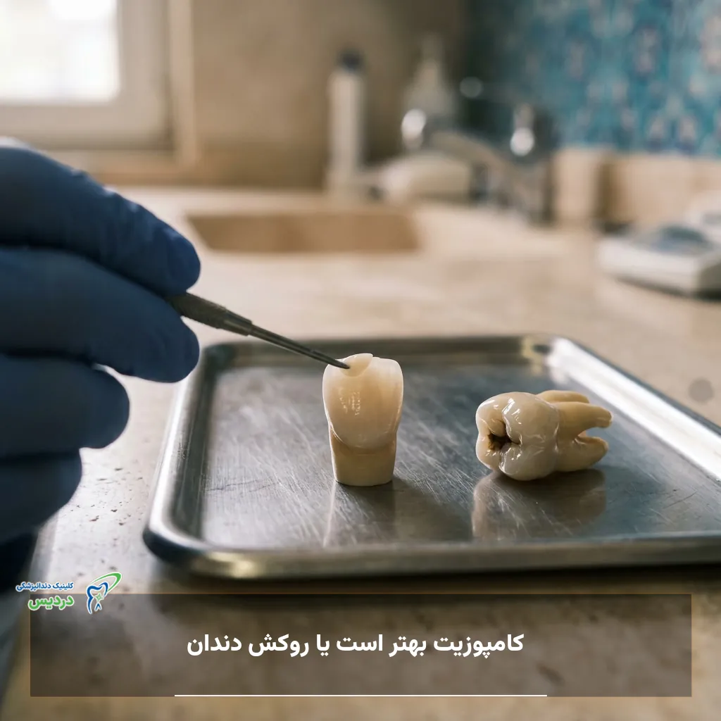 تفاوت کامپوزیت و روکش دندان