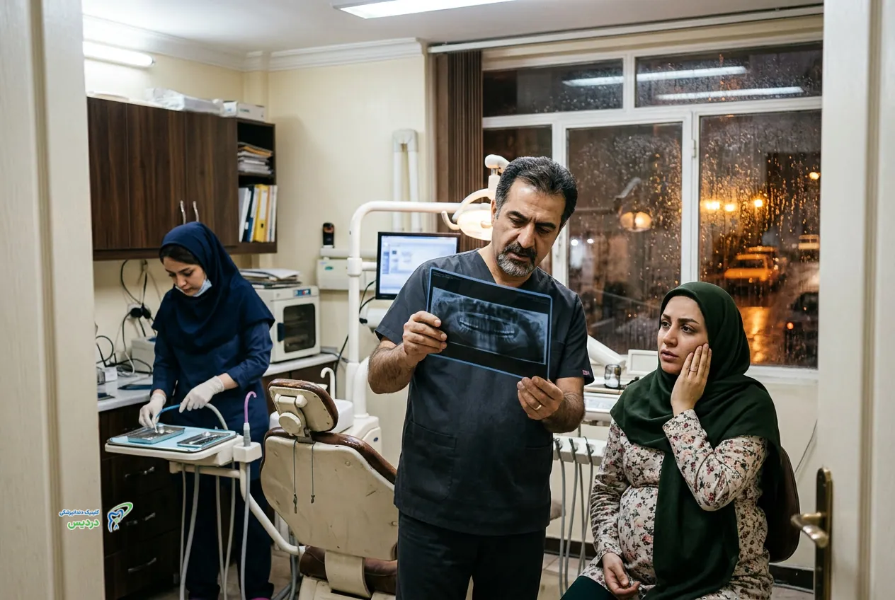 مراقبت از کامپوزیت قبلی دندان در بارداری