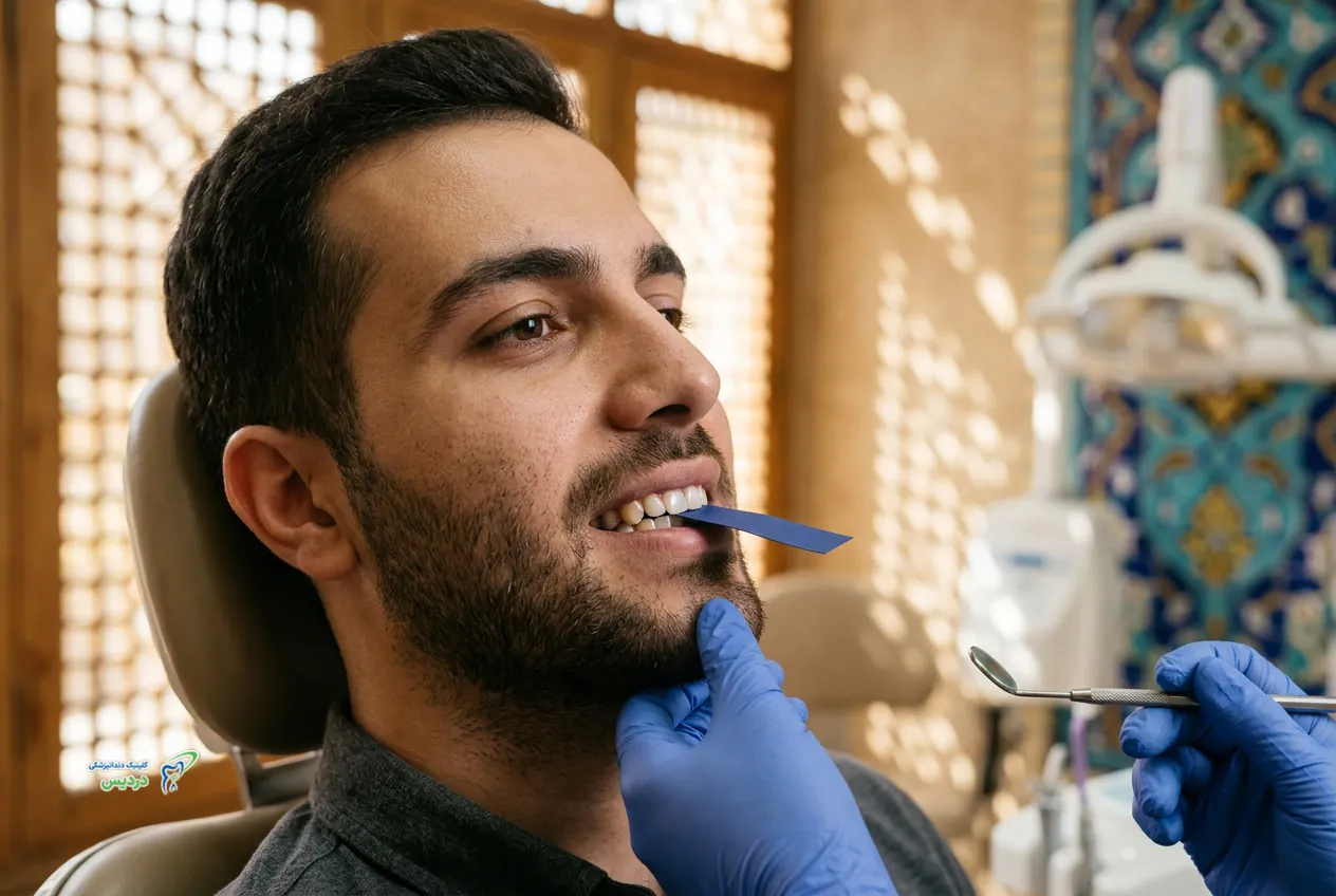 کامپوزیت دندان جلو و بستن فاصله دندان‌ها